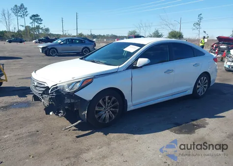 2015 Hyundai Sonata Sport from USA, damaged, VIN 5NPE34AF9FH081406